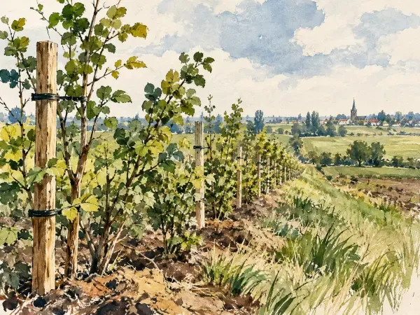 Illustration - Arbres et haies en Flandre