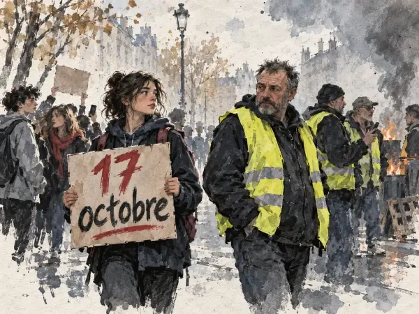 Illustration - Manifestations du 17 octobre
