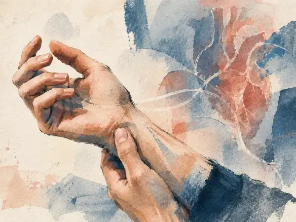 Illustration - Mains et cœur