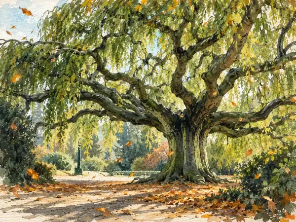 Illustration des arbres de Bayeux