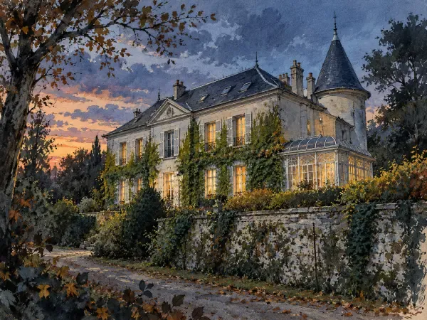 Illustration - Le château de Monthyon