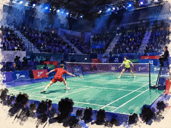 French Badminton Stars Alex Lanier and Christo Popov Reach French Open Semi-Finals