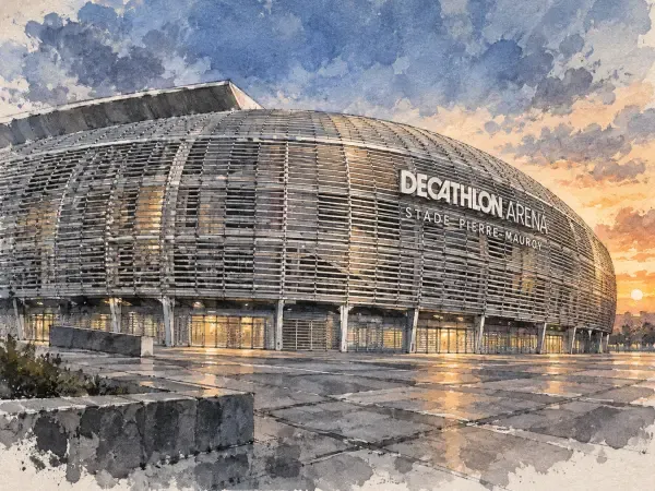 Illustration - Stade Pierre-Mauroy à Villeneuve-d'Ascq