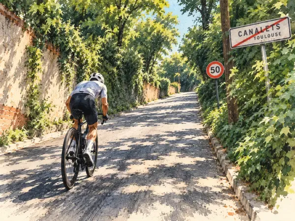 Illustration - Montée de Pech-David à Toulouse