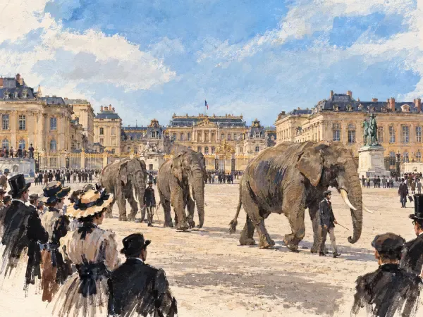 Illustration - Versailles et ses histoires insolites