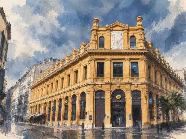 Illustration - Manifestants dans le centre de Nice