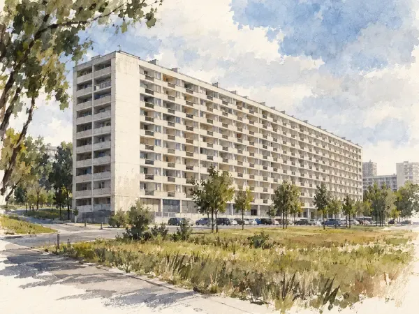 Illustration - Barres UC3 et UC4 à Bron
