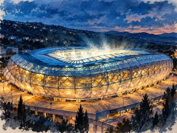 Illustration du stade Allianz Riviera à Nice