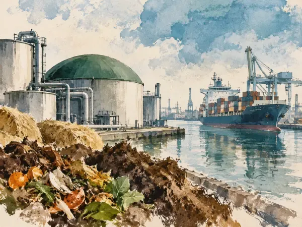 Illustration du projet industriel au Havre