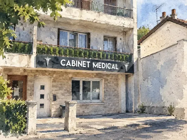 Illustration - Cabinet médical au Vert-Galant