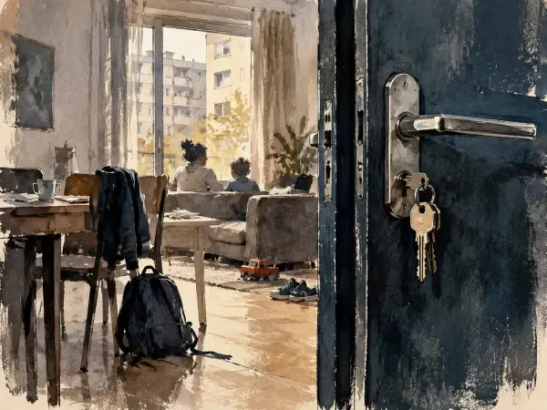Illustration d'un immeuble de logements sociaux