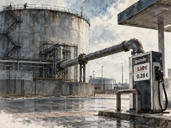 Illustration - Réserves stratégiques de gazole