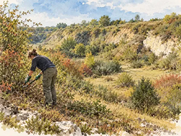Illustration - Landes et roches de Sassy